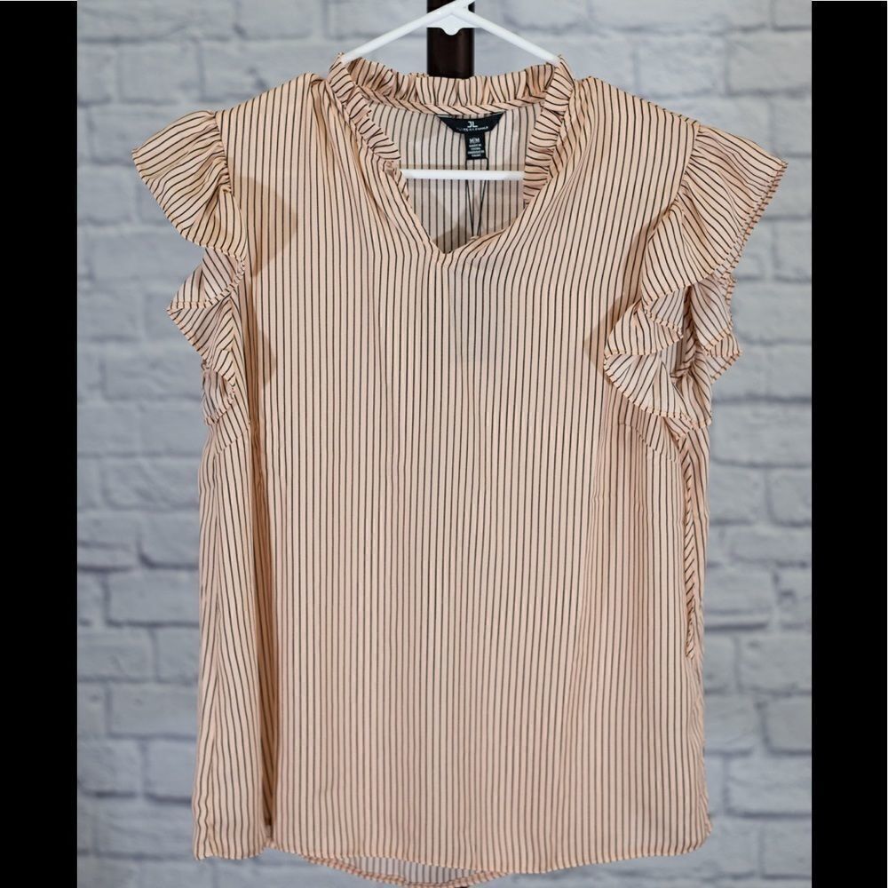 JULES & Leopold • sheer blouse